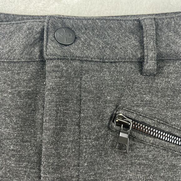NYDJ Not Your Daughters Crop Pants Womens 8 Gray Straight Leg Slimming Trousers - Picture 10 of 16